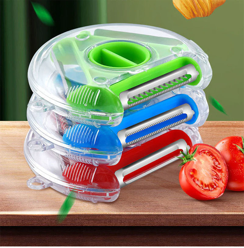 rotary multifunctional peeler