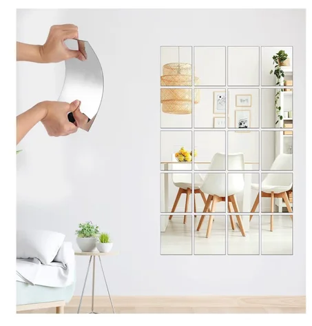 Self-Adhesive Acrylic Mirror Tiles