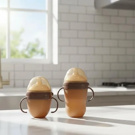 Anti-Colic BPA Free Baby Feeding Bottle with Silicone Nipple