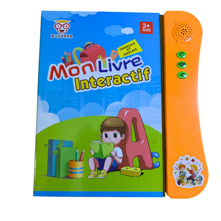 الكتاب التفاعلي باللغتين الانجليزية و الفرنسية