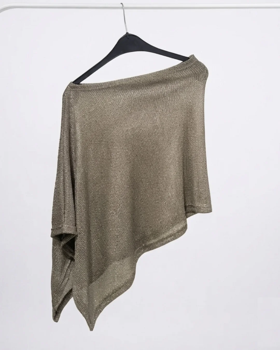 Poncho vert olive