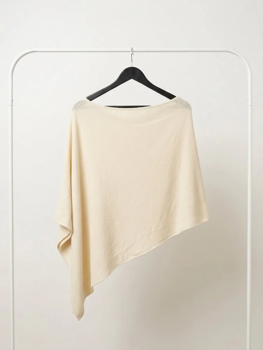 Poncho Beige