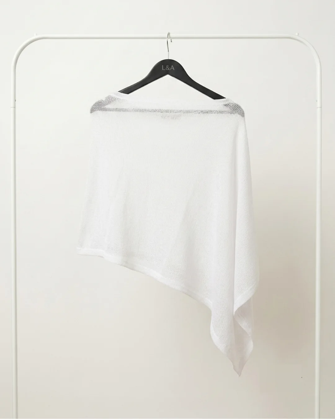 Poncho Blanc transparent