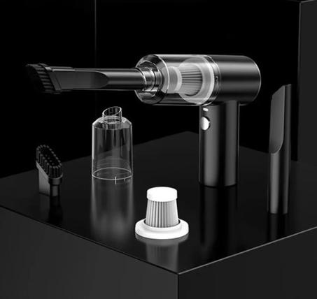 مكنسة كهربائية يدوية محمولة – للتنظيف السريع للسيارة والبيت