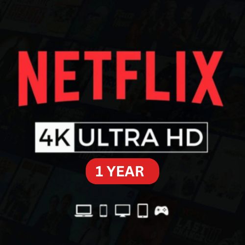 Account NETFLIX 4K UHD Premium 12 Months
