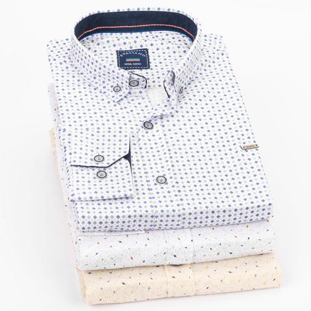 قميص هاواي شبابي اكمام طويلة - B20