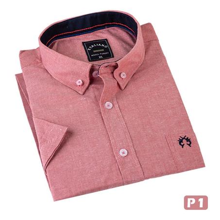 قميص نص كم اكسفورد من نوفا (E09)