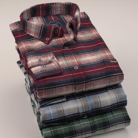 قميص جوخ شتوي كاروهات - ST80