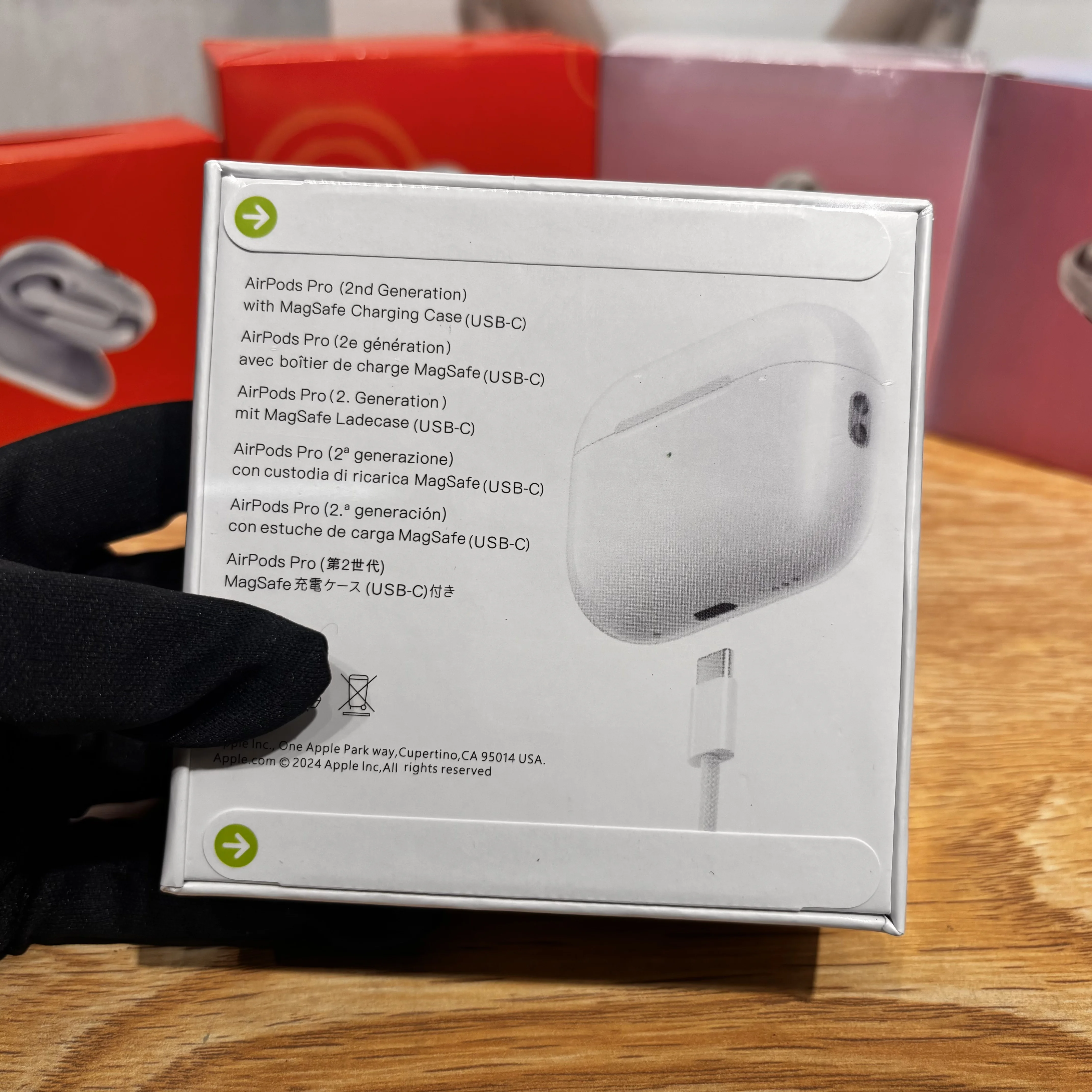 USA and EU Wholesale Noise Cancelling air Earphone Pods Pro 2 Pods 3 ANC Wireless Headphones with logo Vaild Serial Number