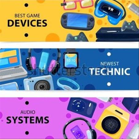 اجهزة الكترونية متنوعة