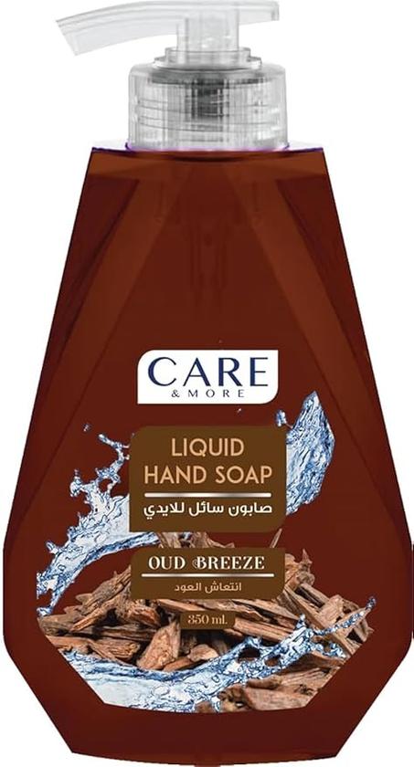 Jabón líquido para manos Care & More Oud, 350 ml
