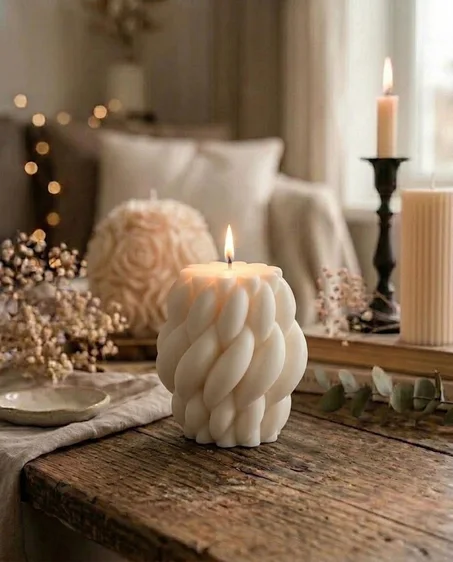 Swirl Candle