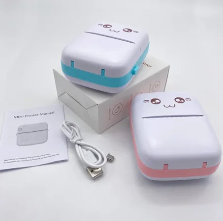 📱 طابعة بلوتوث محمولة حرارية ذكية 🖨️– مثالية للصور والملاحظات – اطبع أينما كنت🚀