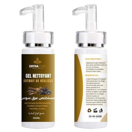 جل منظف بمستخلص ﻋﺮق ﺳﻮس