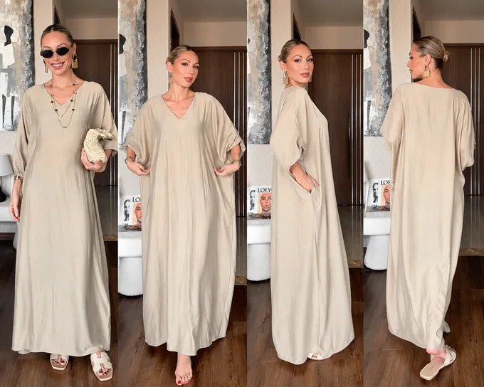 Robe Linena Élégante en lin de haute qualité