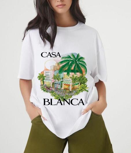 T-shirt femme Casablanca