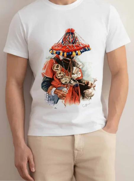 T-Shirt Morocco Art