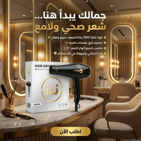 مجفف الشعر العصري