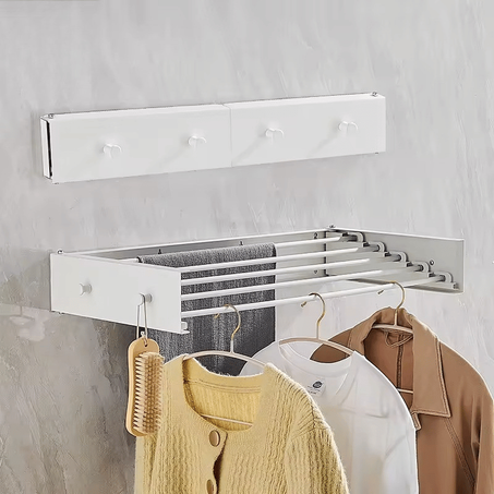 منشر ملابس و علاقة القابل للطي العصري