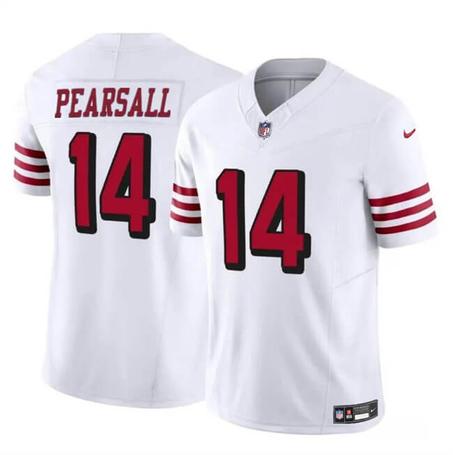 San Francisco 49ers #14 Ricky Pearsall 2024 Stitched Jersey