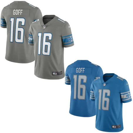 Detroit Lions  #16 Jared Goff Vapor Limited Stitched Jersey 2022