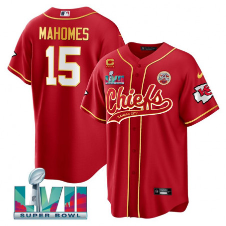 Kansas City Chiefs #15 Patrick Mahomes Super Bowl Stitched Jersey