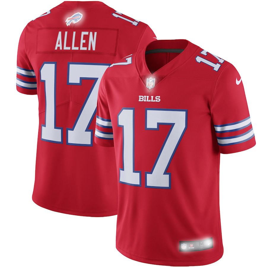 Bills Men/Unisex - #17 Allen Jersey - White