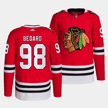 Chicago Blackhawks #98 Connor Bedard 2023 Stitched Jersey