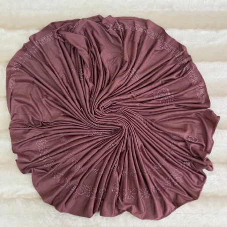 Châle en Lycra Premium Avec Strasses– Maxi (184 x 80 cm)