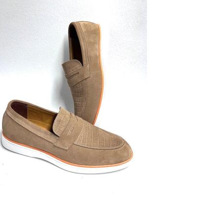 Mocassins en Daim Confortables pour un Look Chic et Sophistiqué