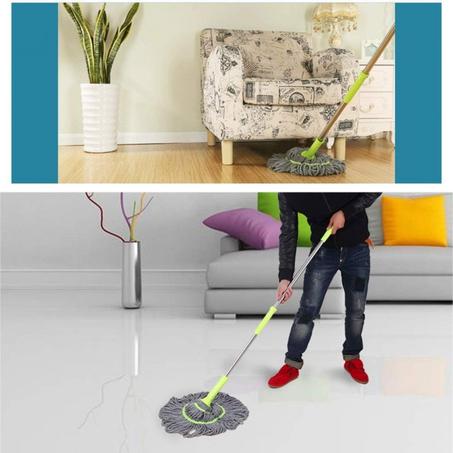 Vadrouille torsadée en microfibre