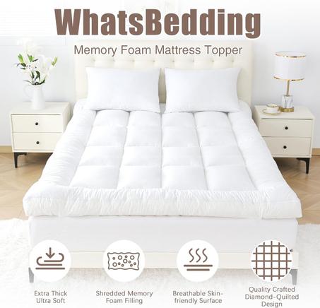 High-Quality Mattress Toppers in Various Sizes - Upgrade Your Comfort Today!