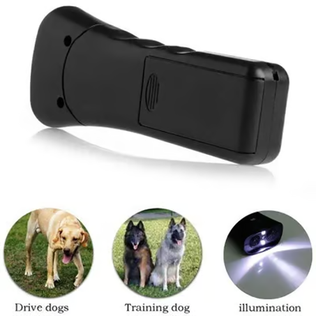 Starting today, overcome your fear of dogs and walk with confidence: A dog repellent device.