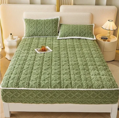 Cover Set  Ultra-Soft Warm Quilted Protector