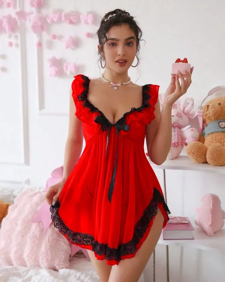 nuisette princesse avec sring