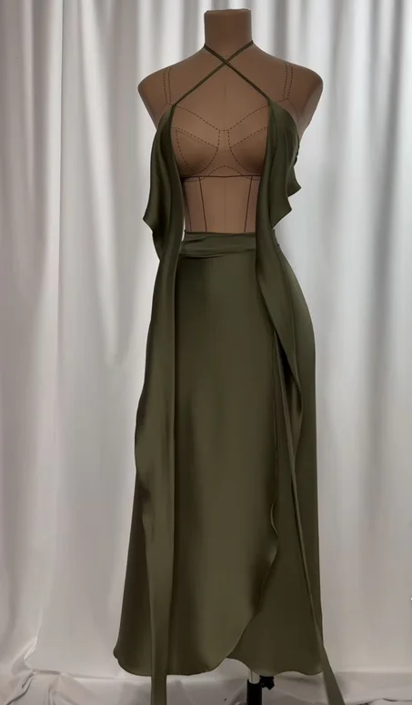 robe de nuit  en satin