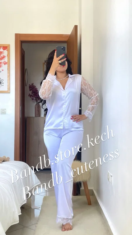 pyjama satin de soie