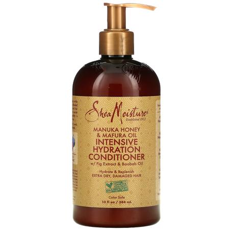 Shea Moisture Conditionner Hydratation Intense, Miel de Manuka & Huile de Mafura Figue - 384 ml