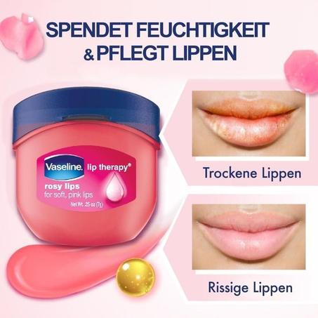 Vaseline Baume à Lèvres Hydratante - Rosy Lips - 7g