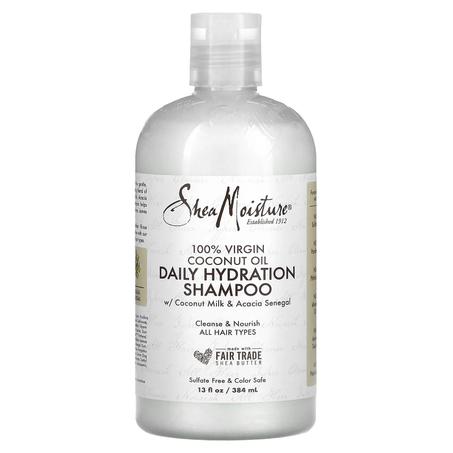 Shea Moisture Shampooing hydratant quotidien au lait de coco et à l'acacia du Sénégal, 384 ml