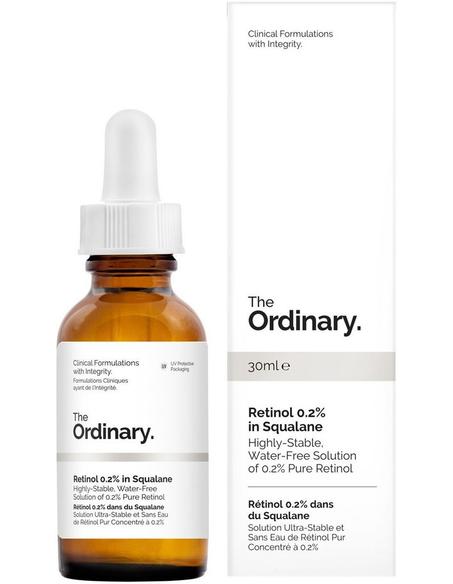The Ordinary Retinol 0.2% dans du Squalane - 30ml