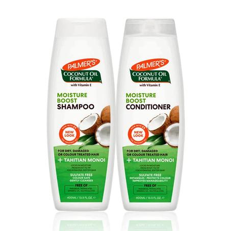 Palmer'S Duo Shampo + Revitalisant Coconut Oil Formula® with Vitamin E - 400ml X 2