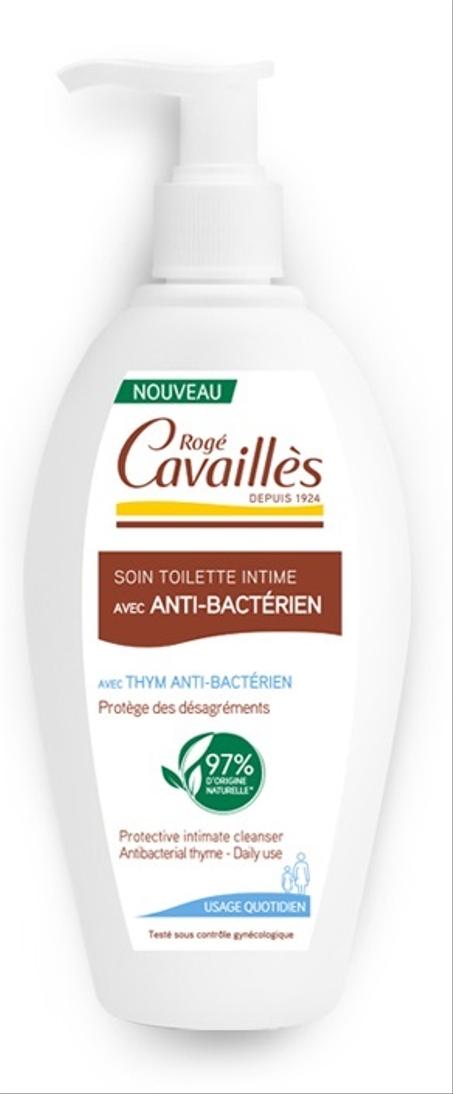 Roge Cavailles Soin Toilette Intime avec Anti-Bactérien  250ml