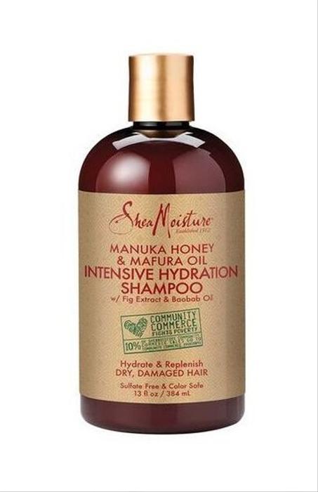 Shea Moisture Shampoing Hydratant Intensif, Miel de Manuka & Huile de Mafura Figue - 384 ml