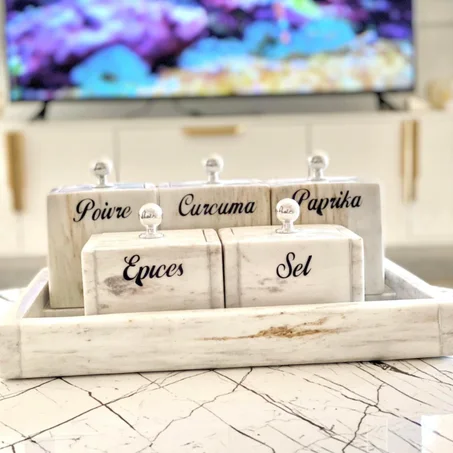 Pack cuisine 6 pièces en blanc