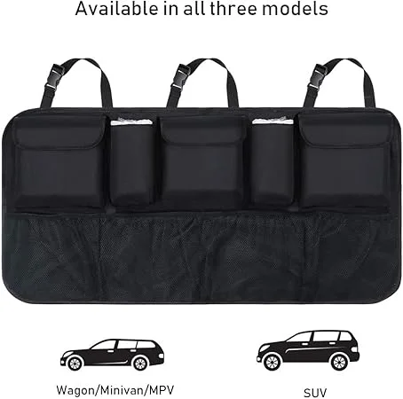 Organisateur Coffre Voiture | Rangement Multi-Poches Étanche