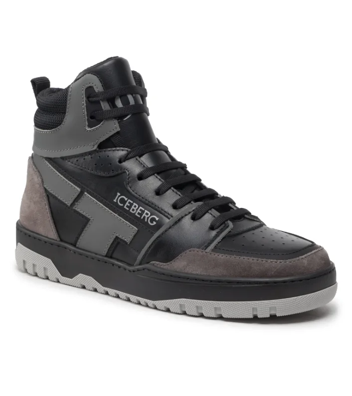 Les baskets montantes de la marque Iceberg