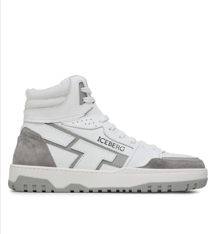Les baskets montantes de la marque Iceberg