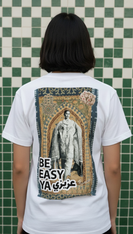 ''Be Easy Ya Azizi'' Heritage T shirt