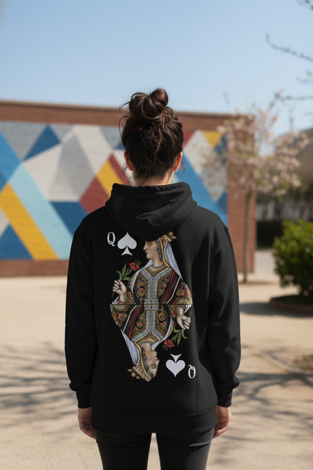 The Kaftan Queen Premium Hoodie: Sovereignty in Style.